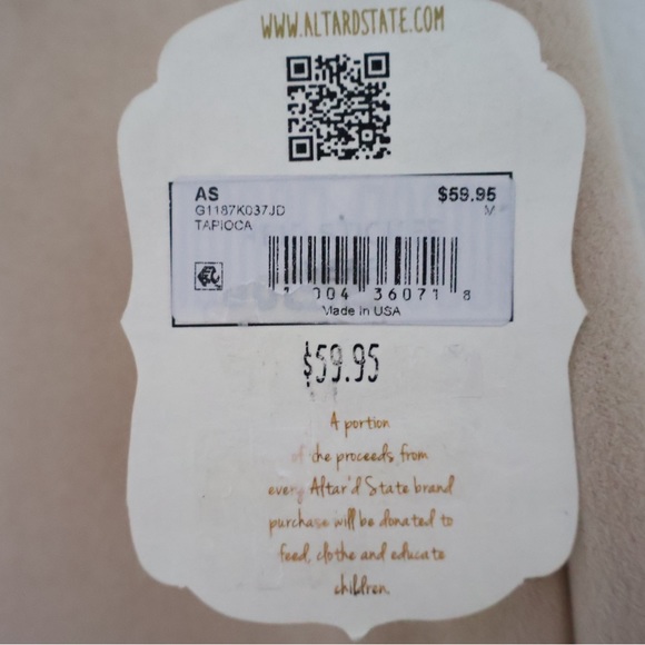 NWT Altar'd Stare LOLA Skirt Tapioca Medium (M) Zipper in Front - Picture 8 of 10